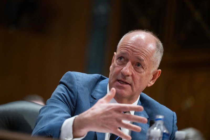 UnitedHealth Group CEO Andrew Witty said there's no evidence so far that patients' medical and personal information was accessed before the Senate Finance Committee hearing "to examine hacking America's health care, focusing on assessing the Change Healthcare cyber attack and what's next" at the Dirksen Senate office building in Washington, D.C., on Wednesday. Photo by Annabelle Gordon/UPI