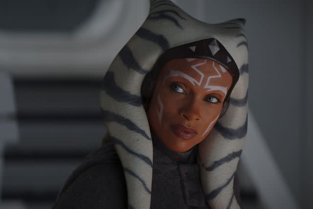 <p>Disney+/Lucasfilm Ltd. </p> Rosario Dawson as Ahsoka Tano in 'STAR WARS: AHSOKA', 2023