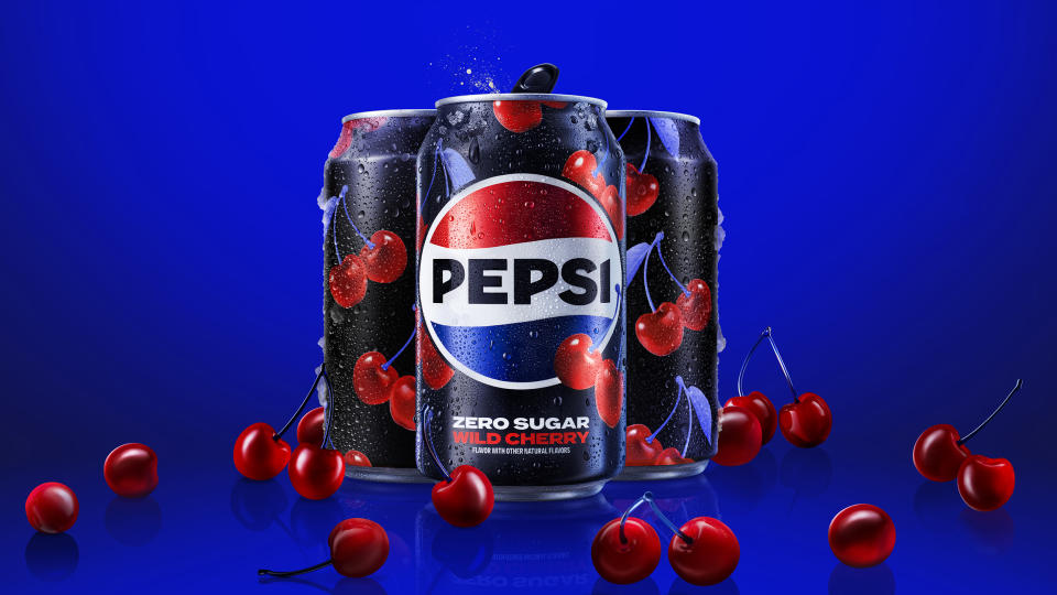 Pepsi's new design system includes a new can silhouette. (PEPSI)