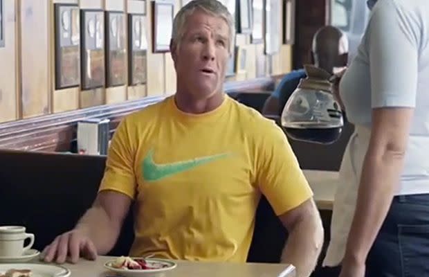 NFL legend Brett Favre had more comebacks than John Farnham.