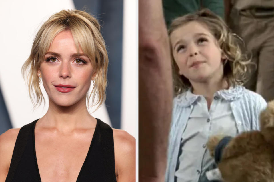 Kiernan Shipka now vs. when she appeared in "Monk."