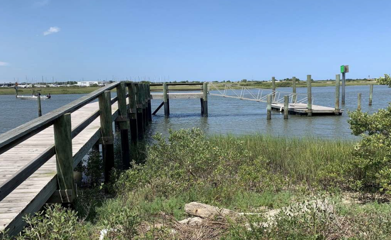 A photo from a St. Johns County government presentation shows an image from land that county commissioners voted to buy for $17.5 million north of State Road 312 at the bridge. The land, if the sale goes through, is expected to be used for a boat ramp and passive park.