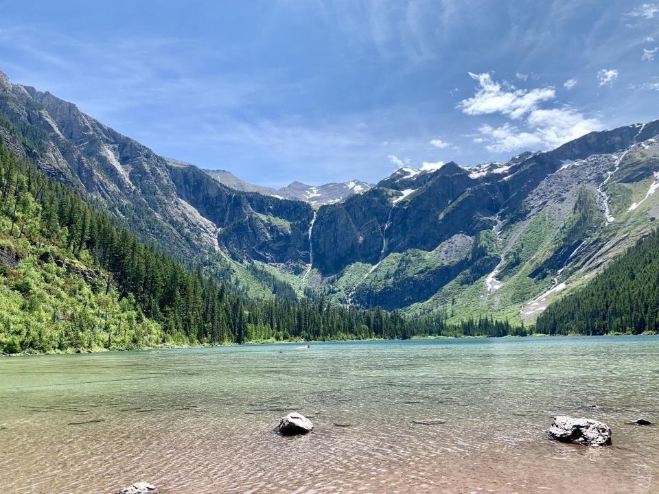 Avalanche Lake via the Trail of the Cedars