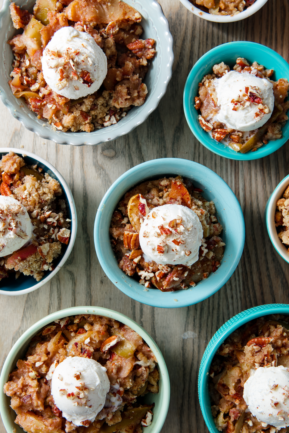 apple crumble vertical