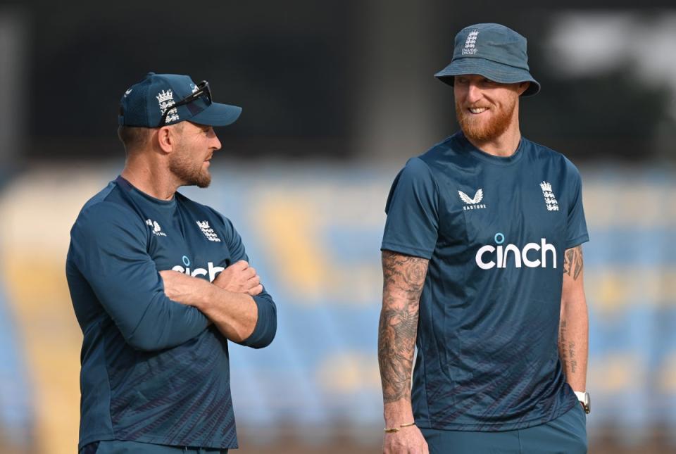 Stokes and coach Brendon McCullum have drastically changed the approach of the England team (Getty)