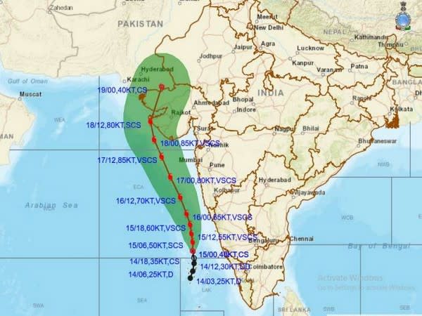 Cyclone Tauktae continues to weaken @ Windy Community