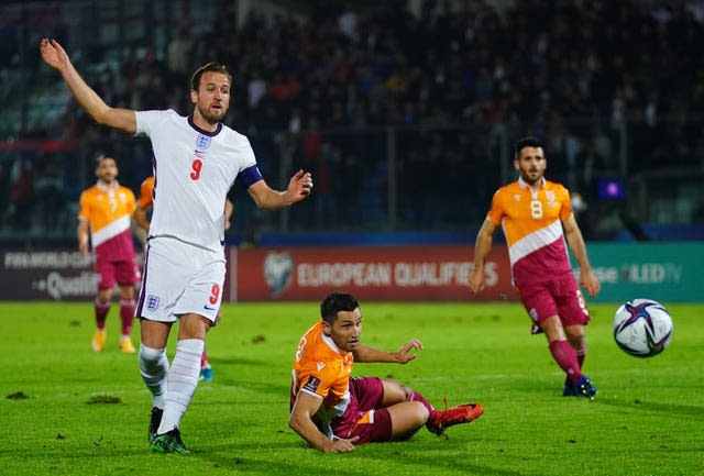 Three days after scoring a World Cup qualifier hat-trick against Albania, Harry Kane went one better in San Marino in November last year