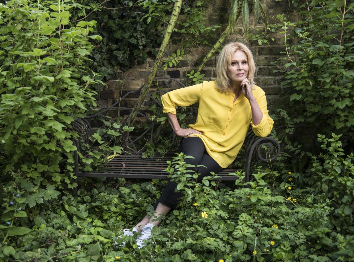 Good nature: Joanna Lumley at home in south London: Daniel Hambury/Stella Pictures