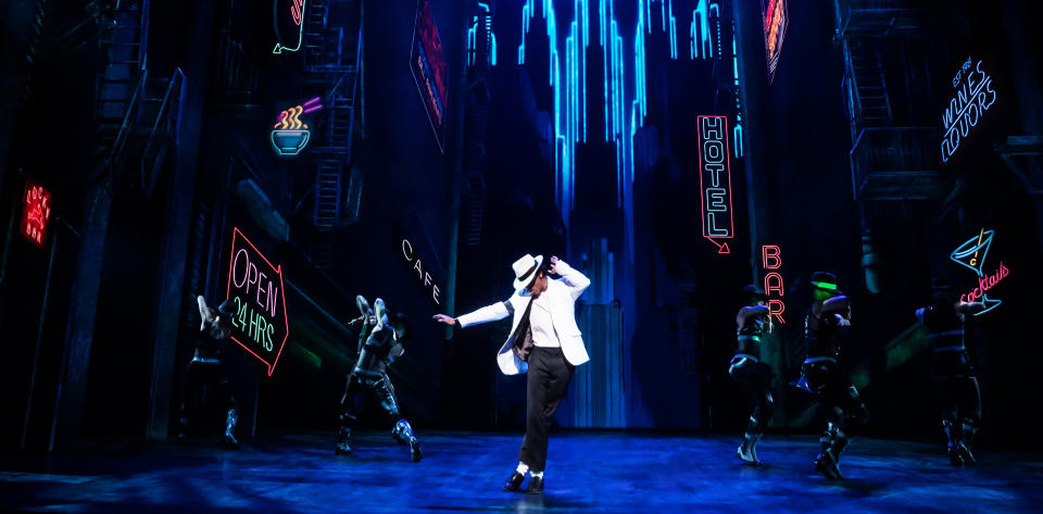 Myles Frost as Michael Jackson, ‘MJ’ - Credit: Matthew Murphy