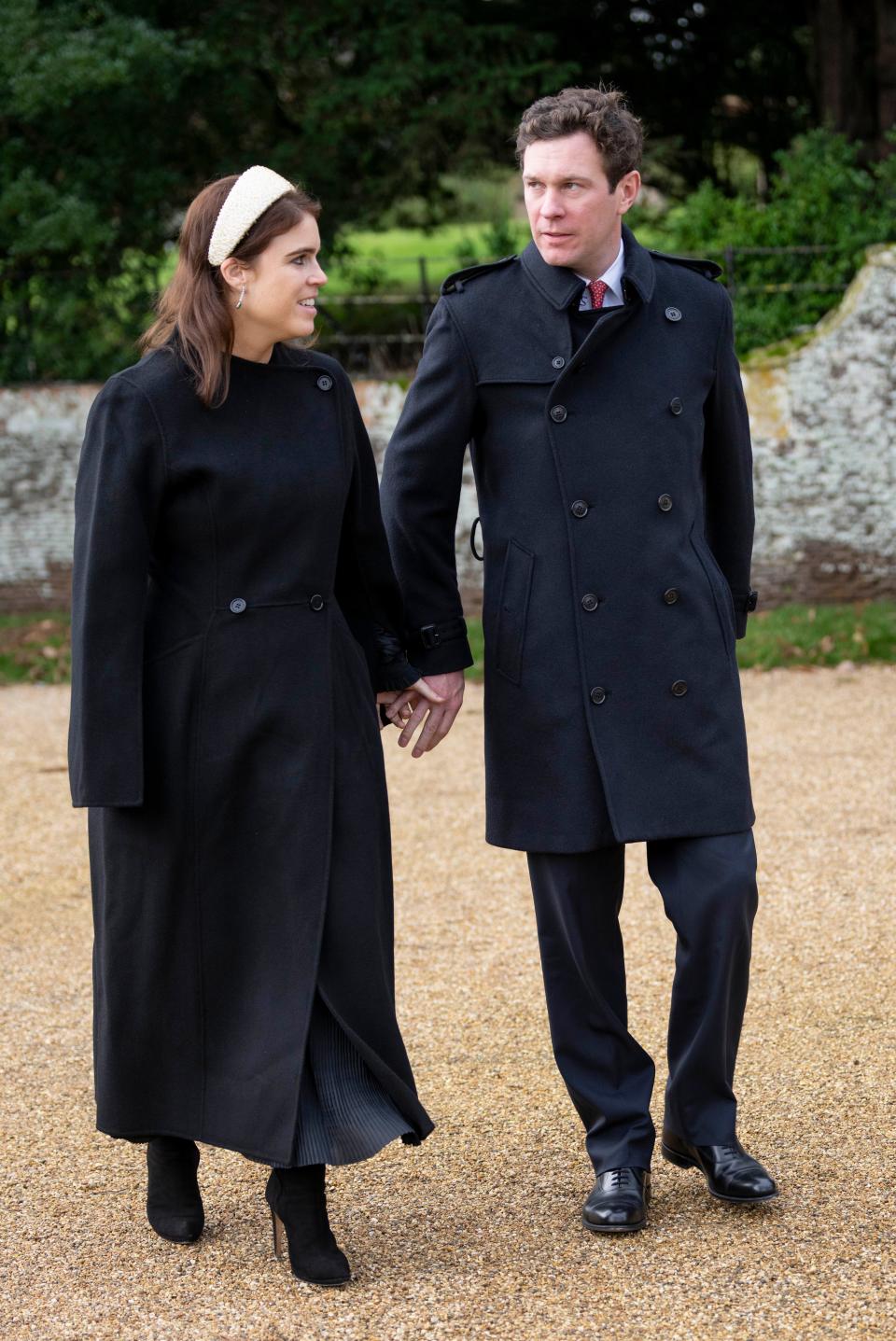 Princess Eugenie and Jack Brooksbank on Christmas in 2023