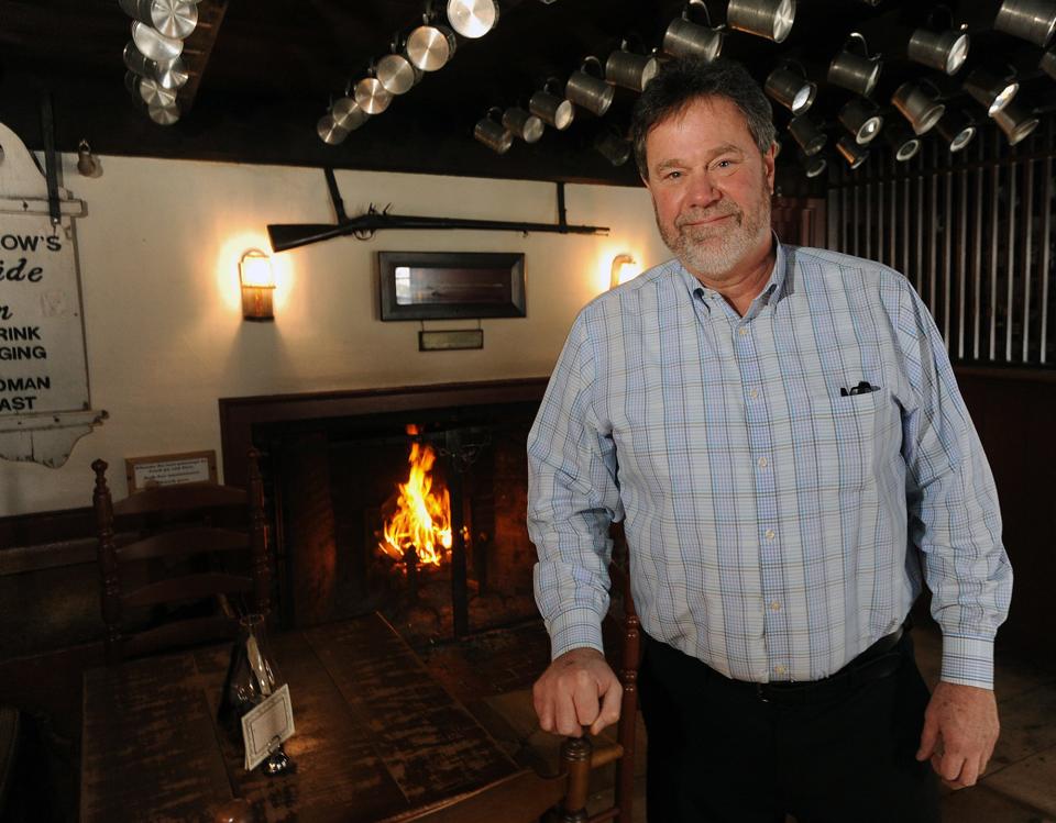 Steve Pickford, innkeeper and general manager at Longfellow's Wayside Inn, says his business has been down 20% to 25% since the start of the pandemic.