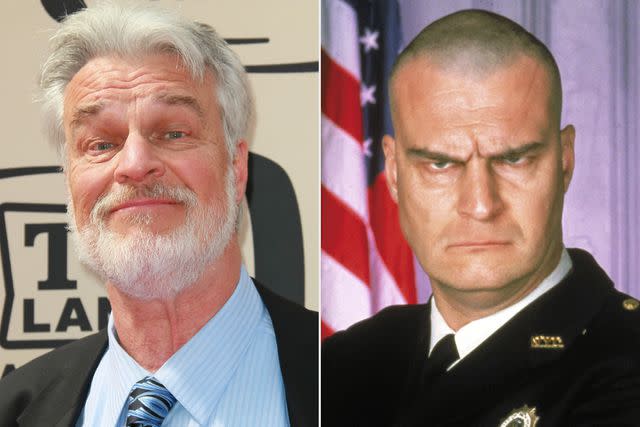 Ron Galella, Ltd./Ron Galella Collection via Getty; Nbc-Tv/Kobal/Shutterstock Richard Moll in 1998 and on 'Night Court'