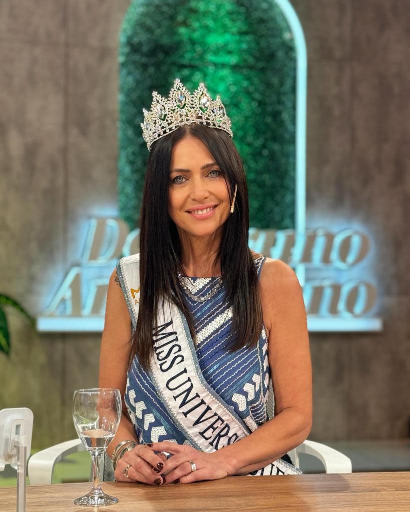 Rodriquez believed she had long aged out of the worldwide beauty pageant, but her thoughts changed when the rules changed. Miss Universo Argentina / Instagram