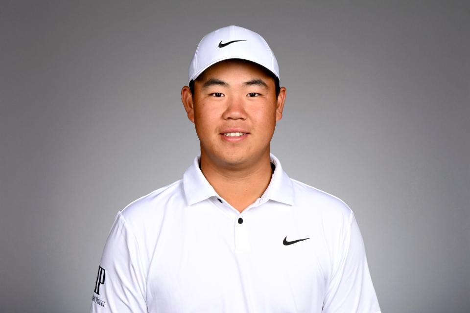 Tom Kim current official PGA TOUR headshot. (Photo by Jennifer Perez/PGA TOUR)