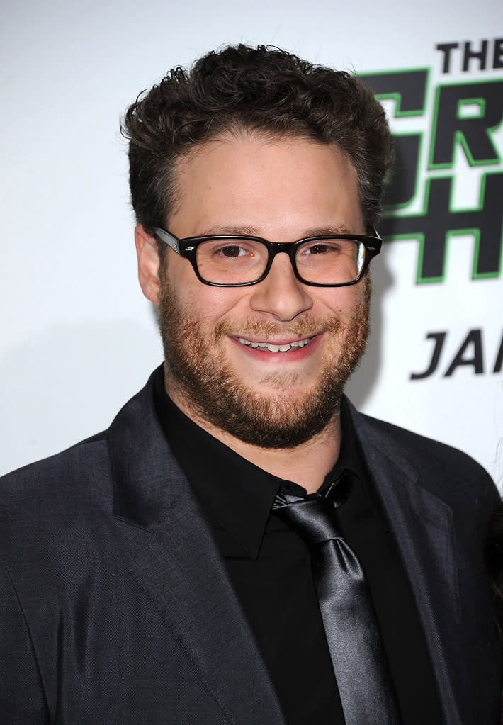 The Green Hornet LA Premiere 2011 Seth Rogen