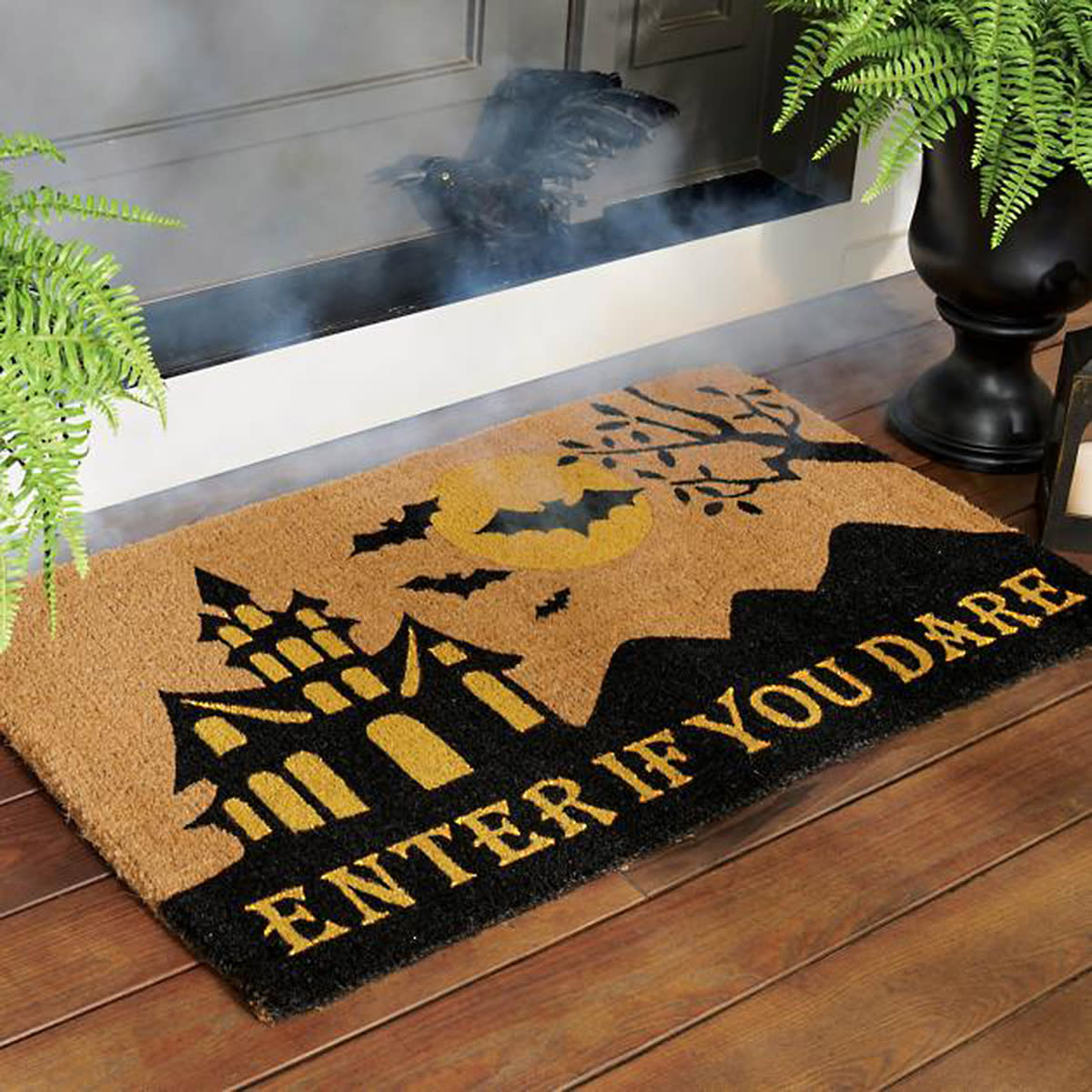 grandin-road-halloween-door-mat