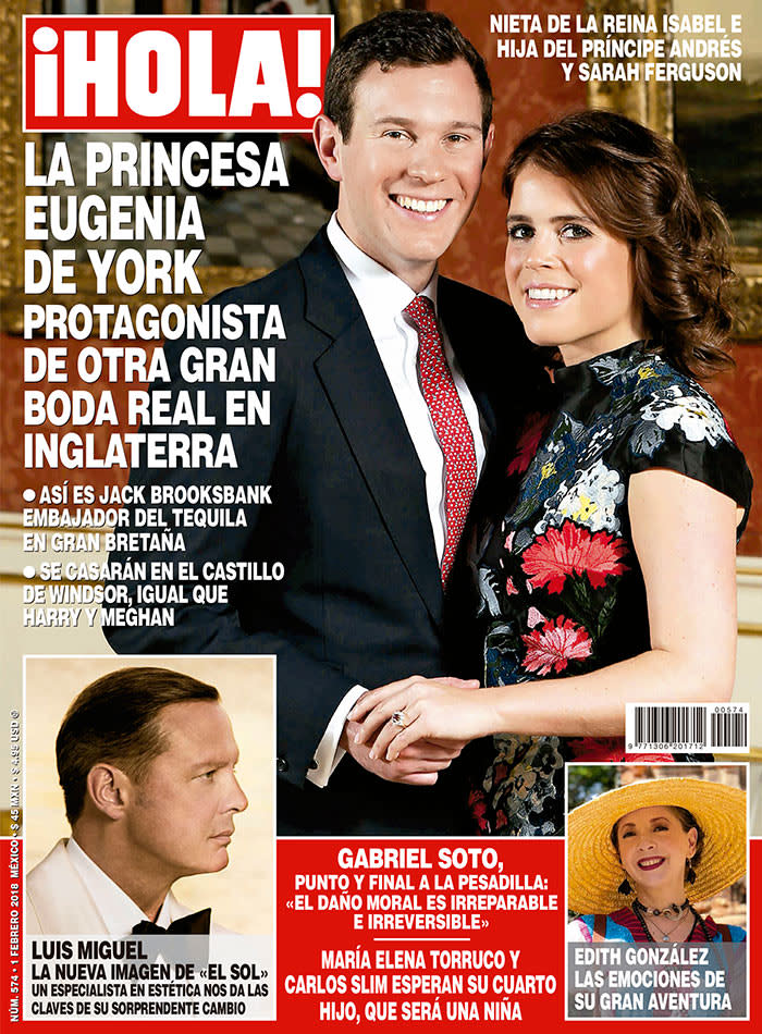 En ¡HOLA!, la princesa Eugenia de York, protagonista de otra gran boda  real, en Inglaterra