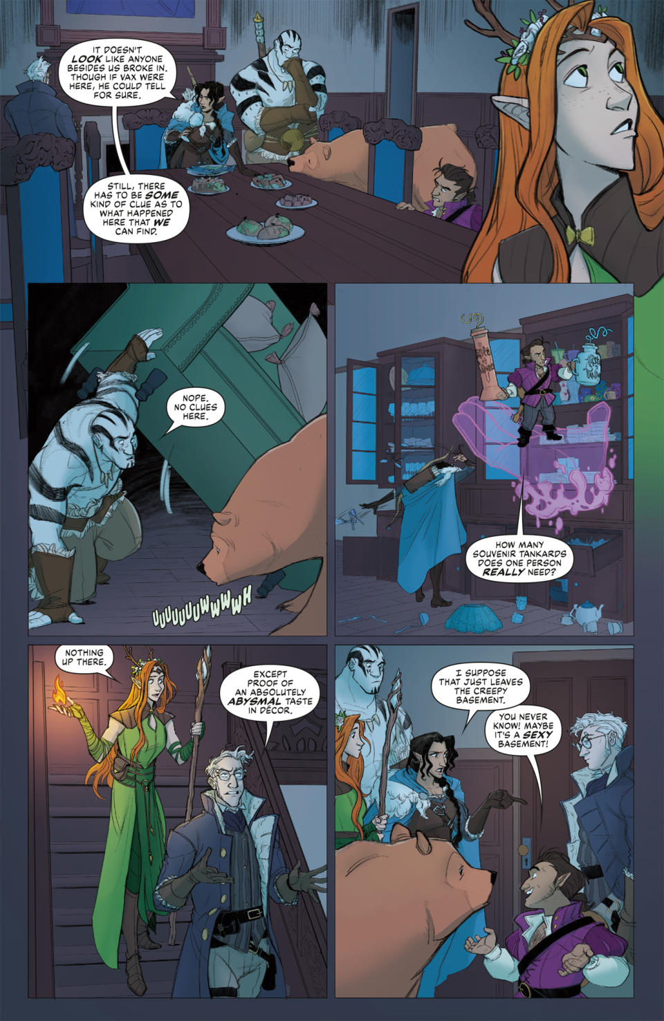 Exclusive Critical Role: Vox Machina Origins IV #1 Preview