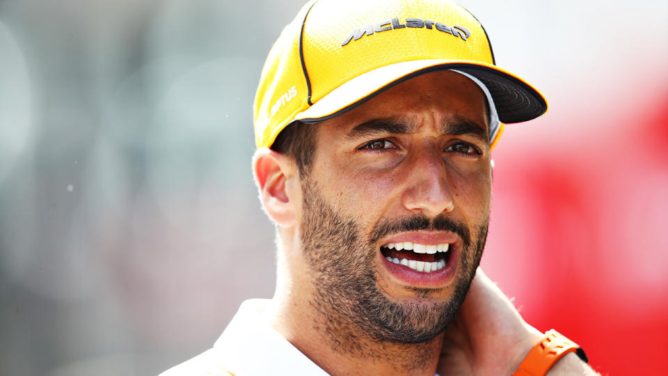 Daniel Ricciardo is fed up with fellow F1 drivers breaking a long-standing gentleman's agreement during qualifying sessions. (Photo by Mark Thompson/Getty Images)