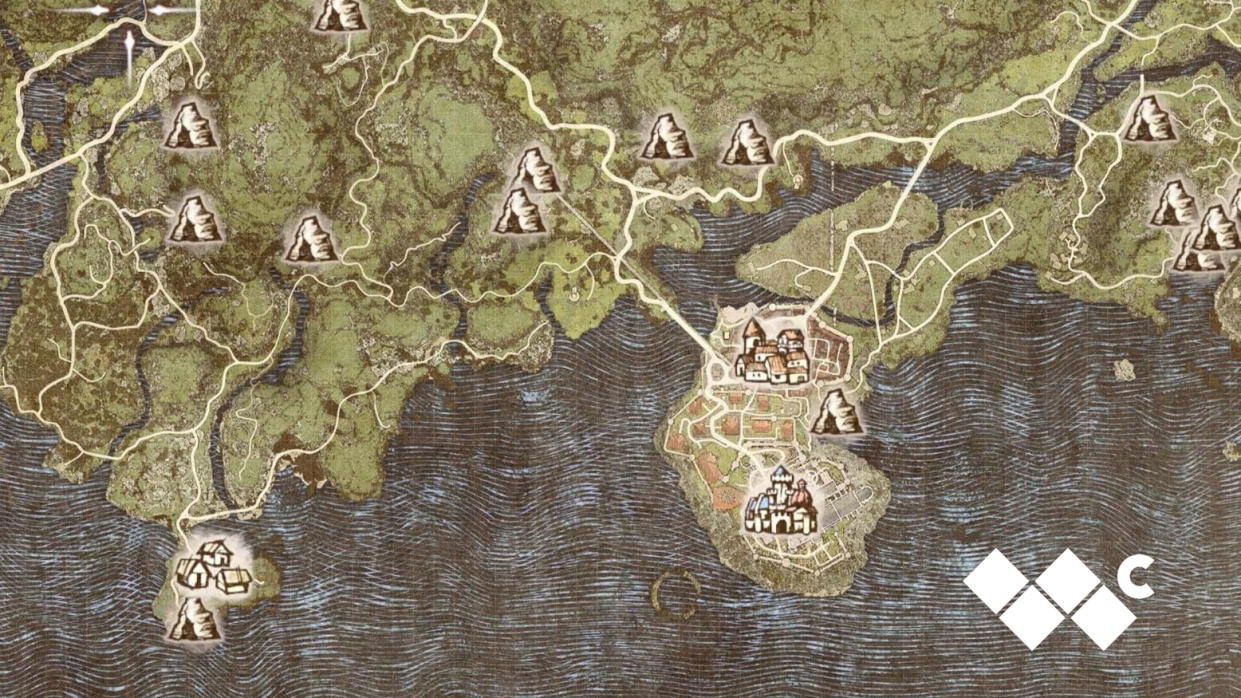  Dragon's Dogma 2 map hero image. 