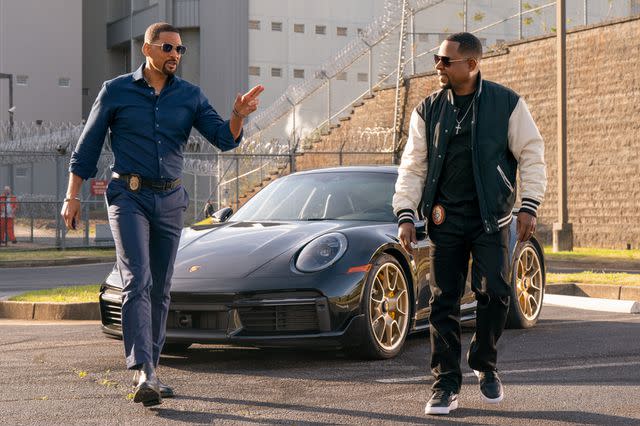 <p>Frank Masi</p> Will Smith and Martin Lawrence in 'Bad Boys: Ride or Die', 2024