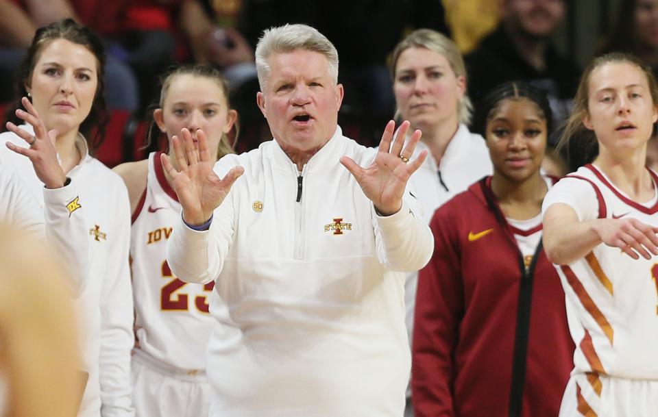 Iowa State coach Bill Fennelly's team will face two big opponents this week.