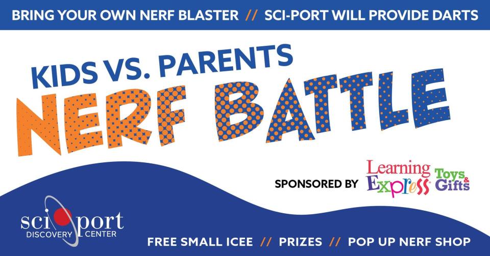 Nerf Battle at Sci-Port