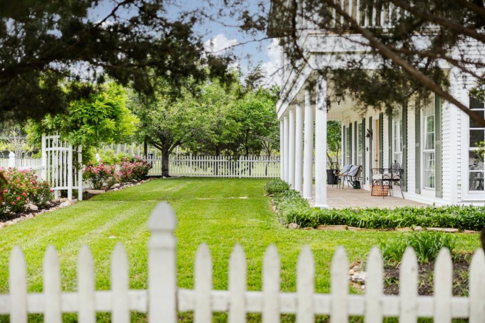 The main house was built in 1993. Courtesy of James H. Ruiz Photography