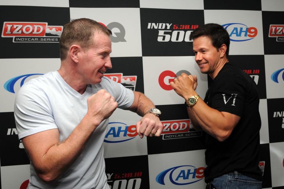 Mark Wahlberg and Micky Ward