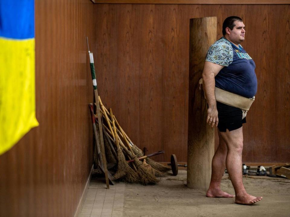 Ukrainische Sumo-Ringer bei den World Games