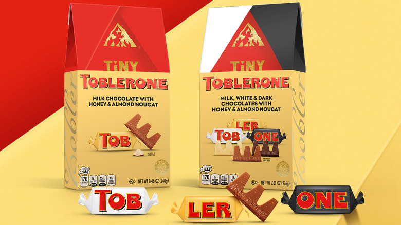 New Toblerone Branding