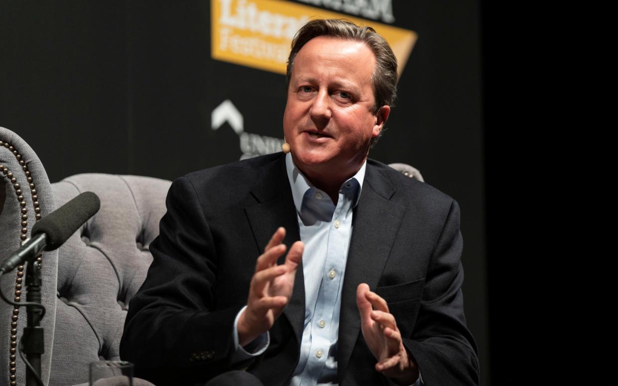 David Cameron broke his silence on Greensill Capital yesterday - David Levenson/Getty Images
