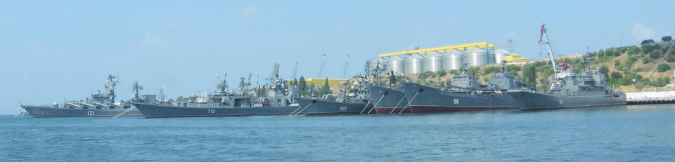 俄羅斯黑海艦隊。 圖：擷取自維基百科（資料照）