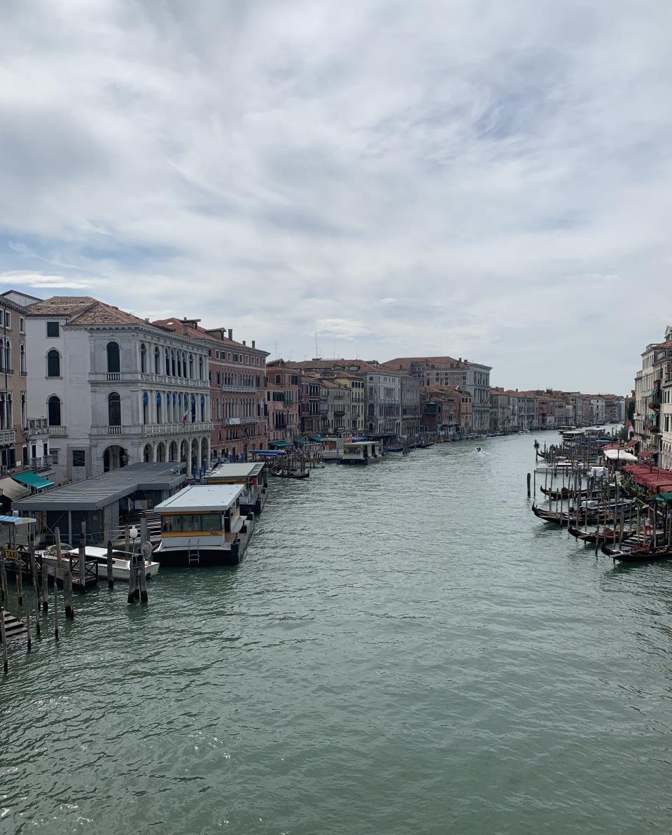 A picture from the Rialto Bridge.