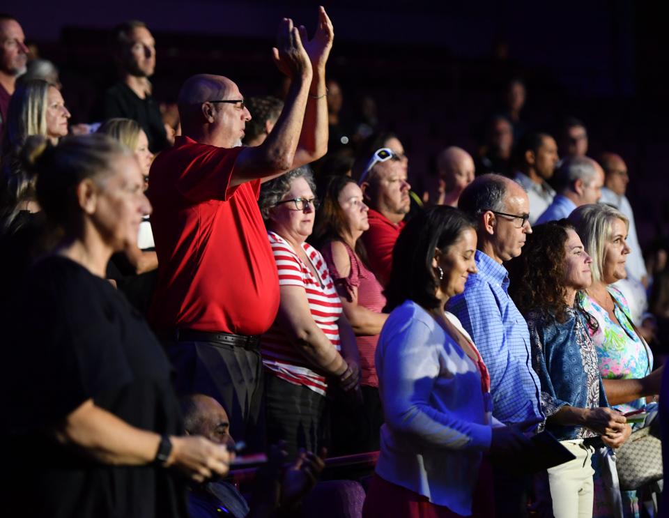 Family, friends and supports of area athletes came to cheer them on at the 2021-22 Sarasota, Manatee and Charlotte County High School Sports Awards Program held at the Van Wezel Performing Arts Hall.