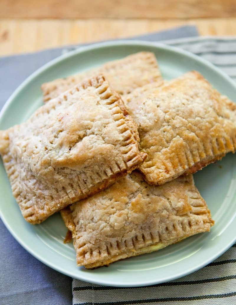 Ham, Leek, and Ricotta Toaster Tarts