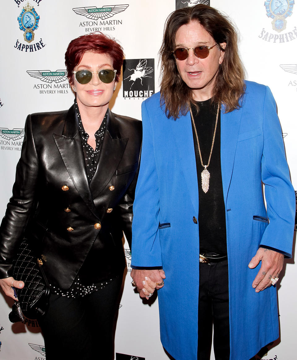 Sharon and Ozzy Osbourne