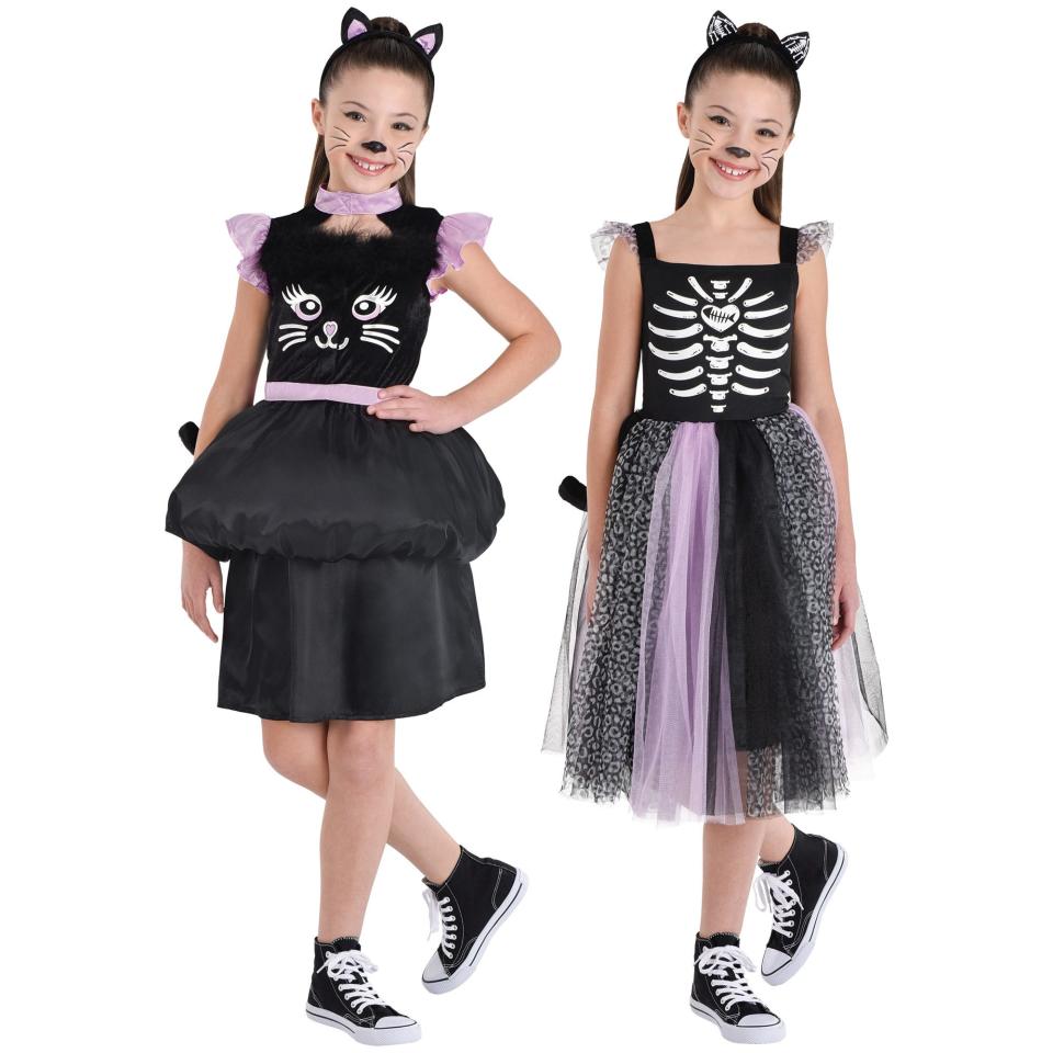 Something new this year at Party City − and not so scary − are children's transformational costumes, which allow the wearer to perform a metamorphosis − Cinderella in rags to ballgown or a cat into a skeleton − with just one outfit.