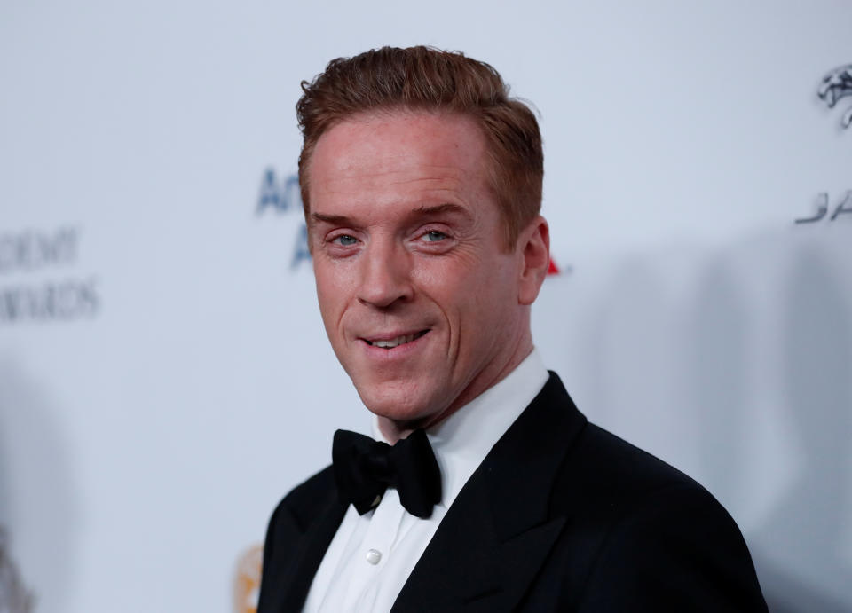 2018 British Academy Britannia Awards - Arrivals - Beverly Hills, California, U.S., October 26, 2018 -  Damian Lewis poses REUTERS/Mario Anzuoni