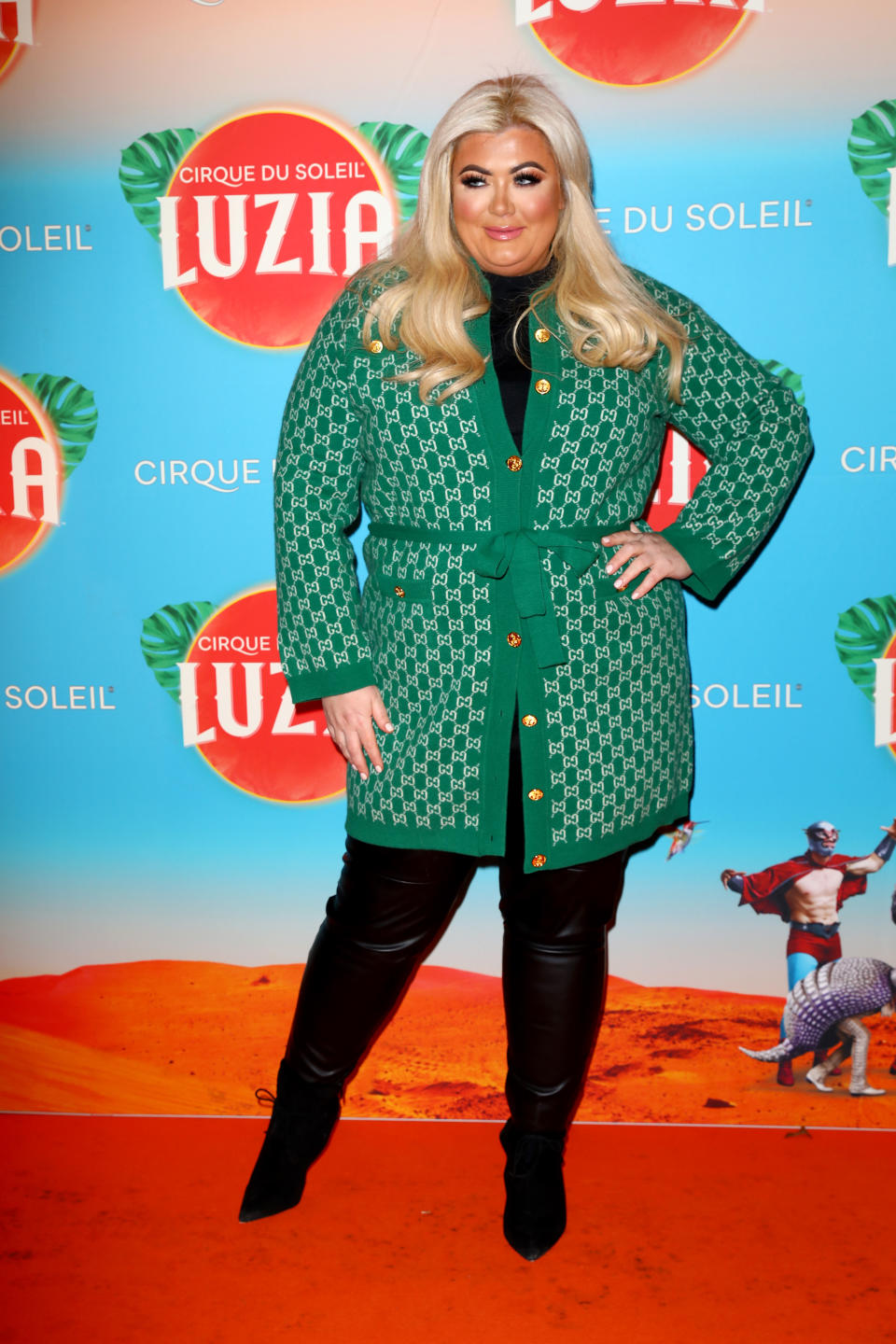 Gemma Collins attends Cirque du Soleil's 