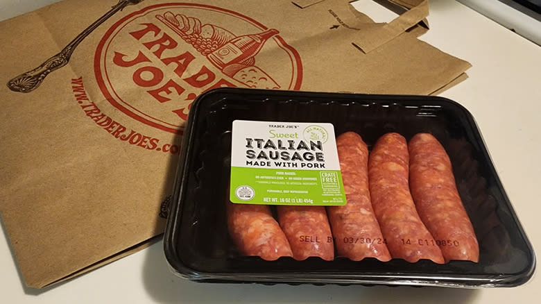 Trader Joe's Italian sausage