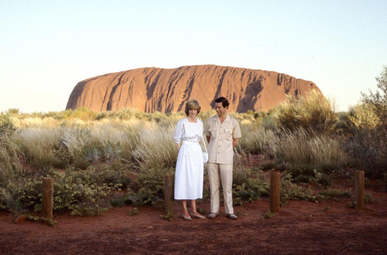 charles diana ayers rock