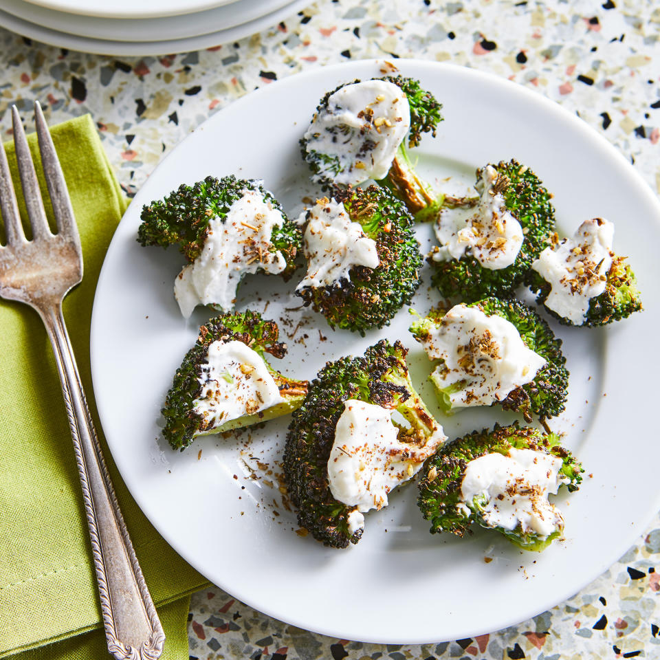 Crispy Smashed Broccoli with Za'atar