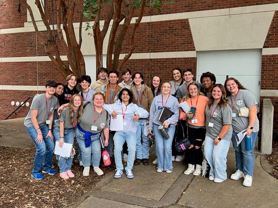 The TC Singers, top choir at Tuscaloosa County High School, joined Foreigner onstage at the Tuscaloosa Amphitheater to sing along on the No. 1 power ballad, "I Want to Know What Love Is." TCHS choral singers will also be part of Monday's TSO concert, "Home for the Holidays."