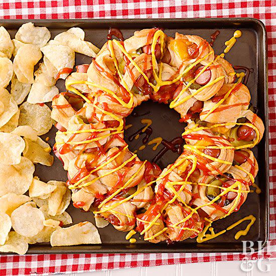 Pull-Apart Piggy Bread