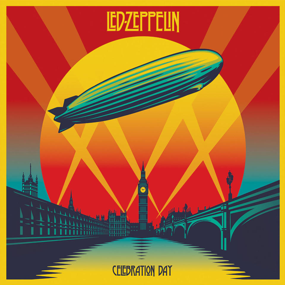 This cover image released by Atlantic Records shows the box set for Led Zeppelin's "Celebration Day." (AP Photo/Atlantic)