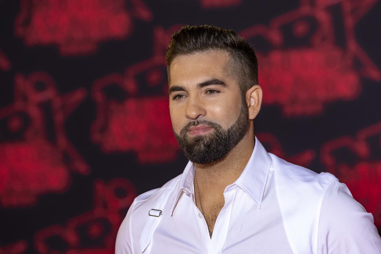 CANNES, FRANCE - NOVEMBER 20: Kendji Girac attends the 22nd NRJ Music Awards on November 20, 2021 in Cannes, France. (Photo by Arnold Jerocki/Getty Images)