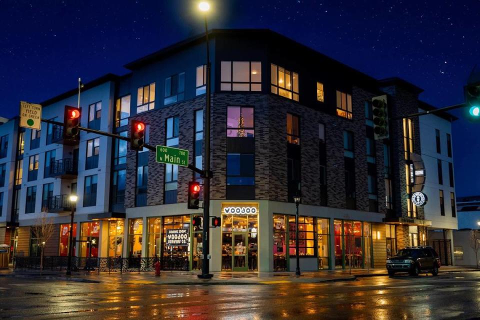 Voodoo Brewing Co. in Meridian is in the Old Town Lofts apartment building.