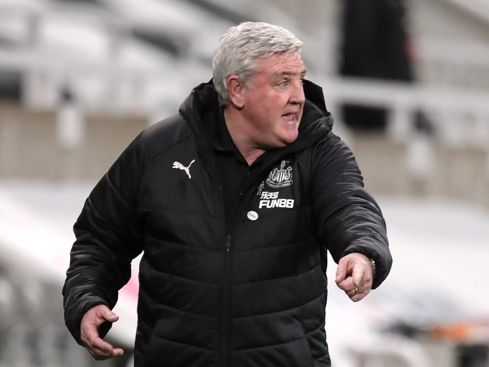 Newcastle manager Steve Bruce (Pool via REUTERS)