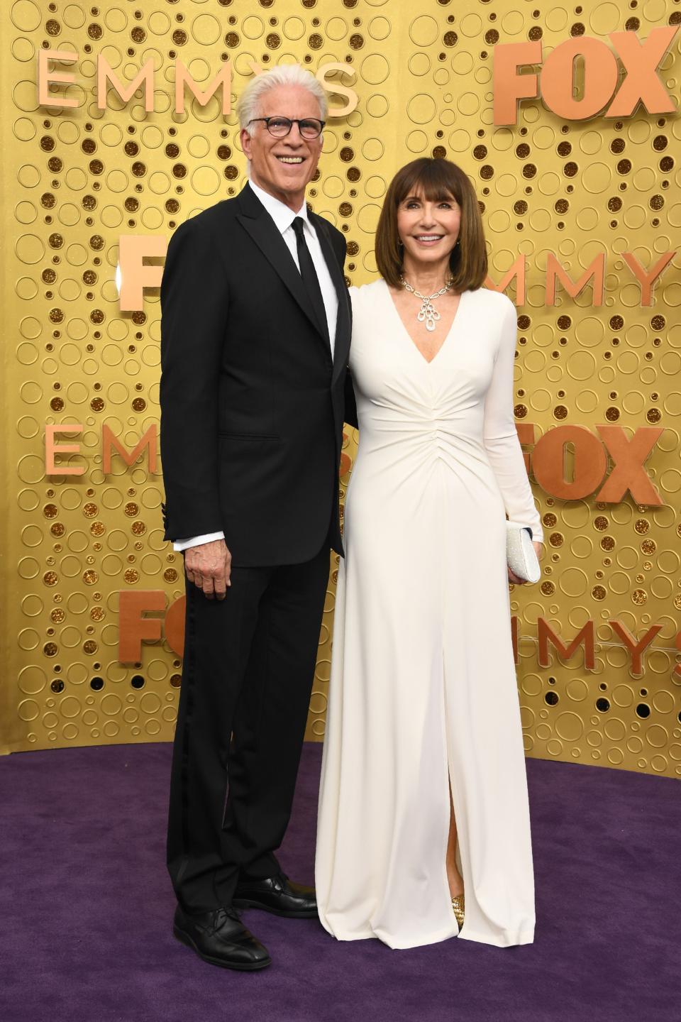 Ted Danson and his wife Mary Steenburgen attend the 2019 Emmys